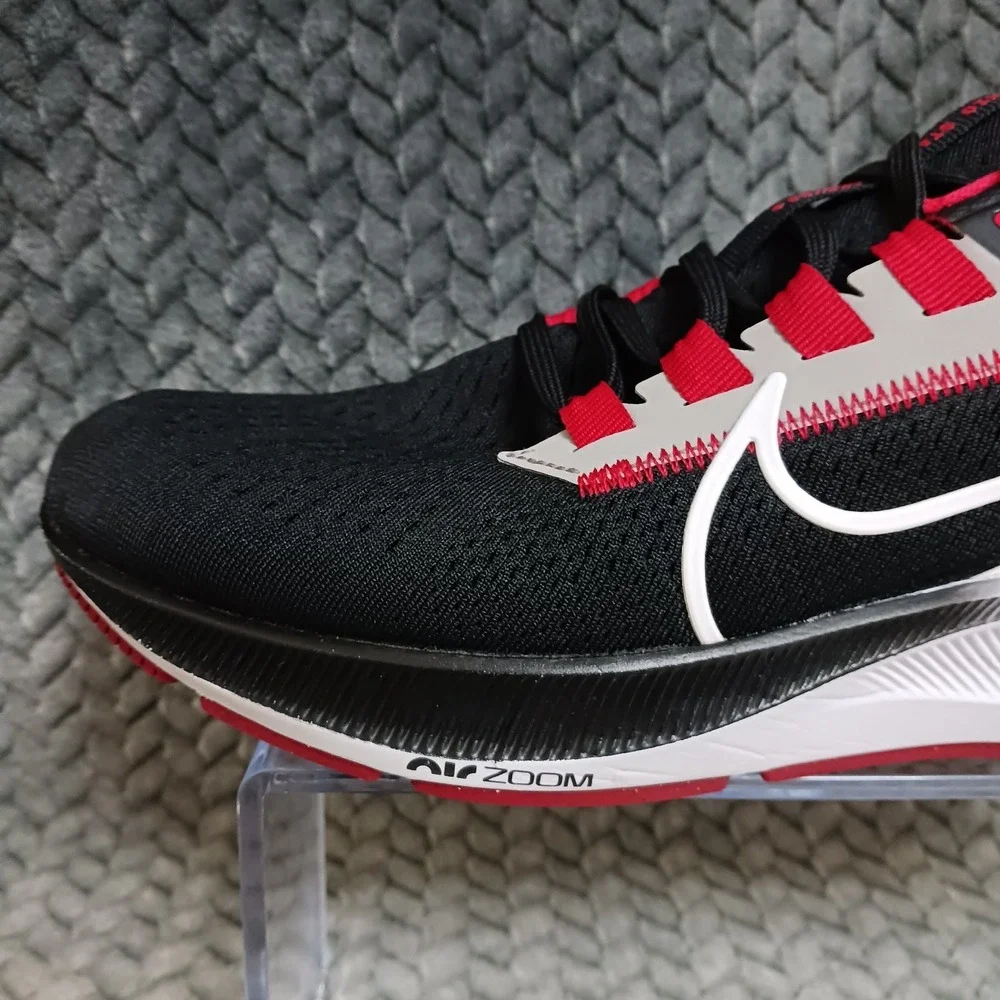 Nike Air Zoom Pegasus 38 Ohio State Red Black Men's Walking Running Shoes Sz 8.5